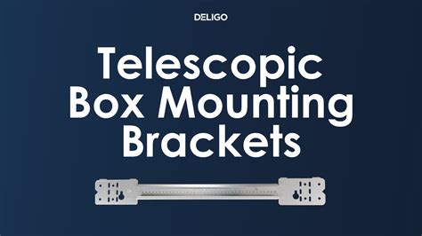 box buddy mounting bracket|telescopic box mounting bracket.